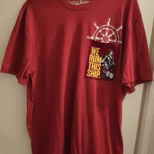 Captain Morgan Rum Graphic T-Shirt. Size xl. Preloved